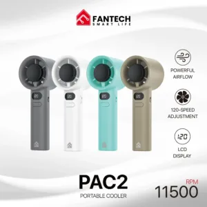 Fantech PAC2 Portable Handheld Charger Fan